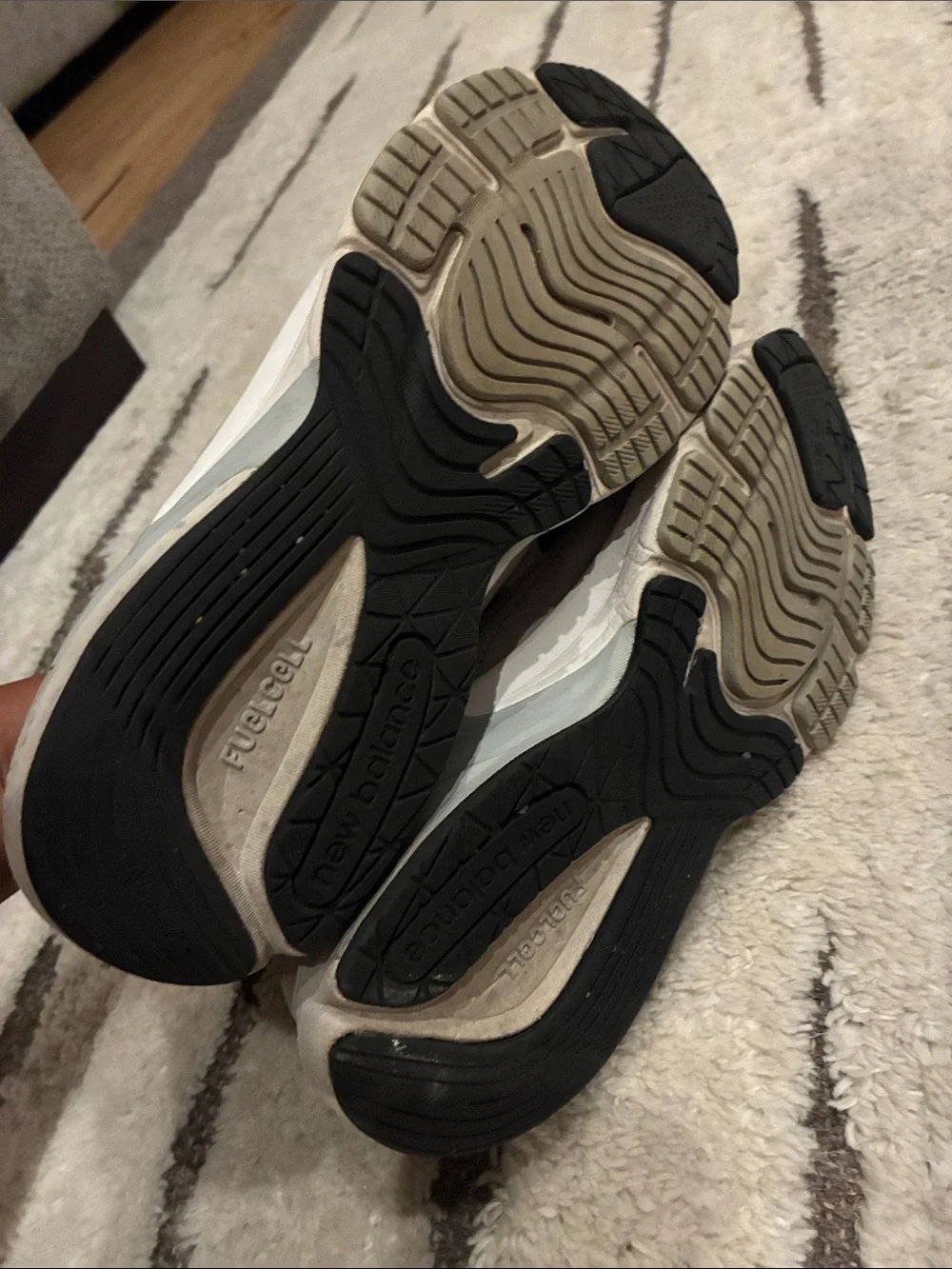 New Balance Women’s Grey & Black Casual Sneakers